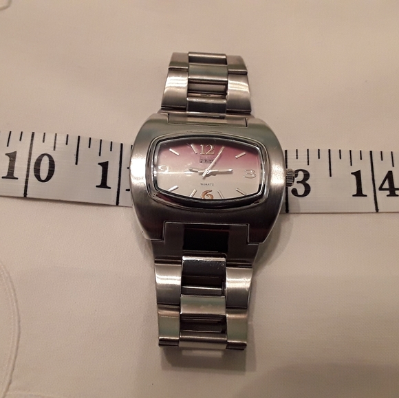 NEW FIGARO MILANO BRUSHED STAINLESS, QTZ. WATCH - Picture 5 of 8